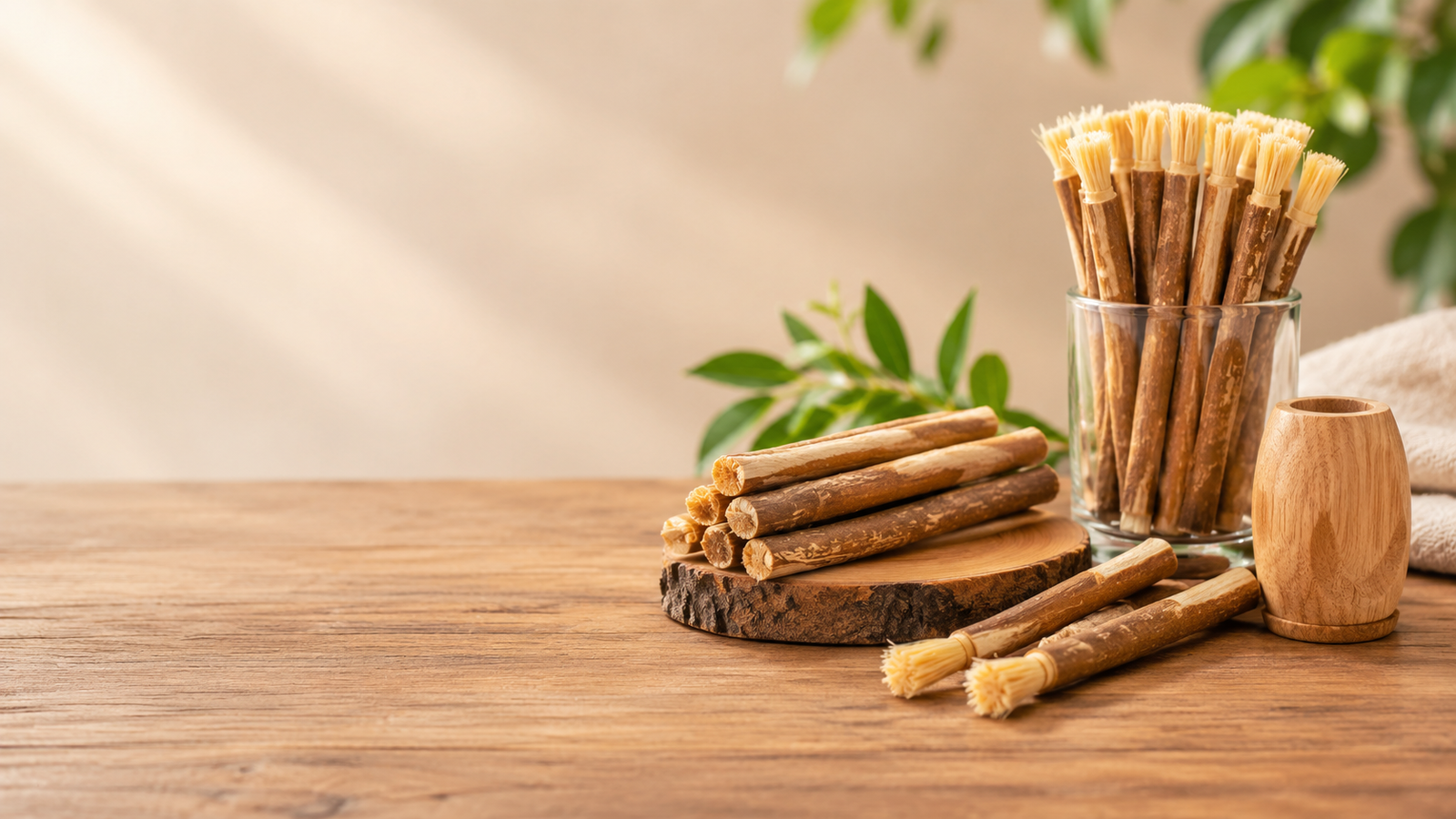 Natural miswak sticks, our flagship collection